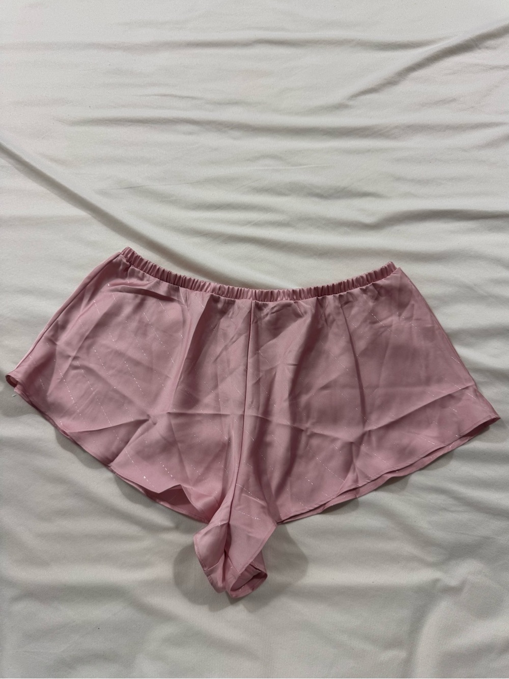 NWT Victoria's Secret Pink Satin Sleep Shorts - Size M